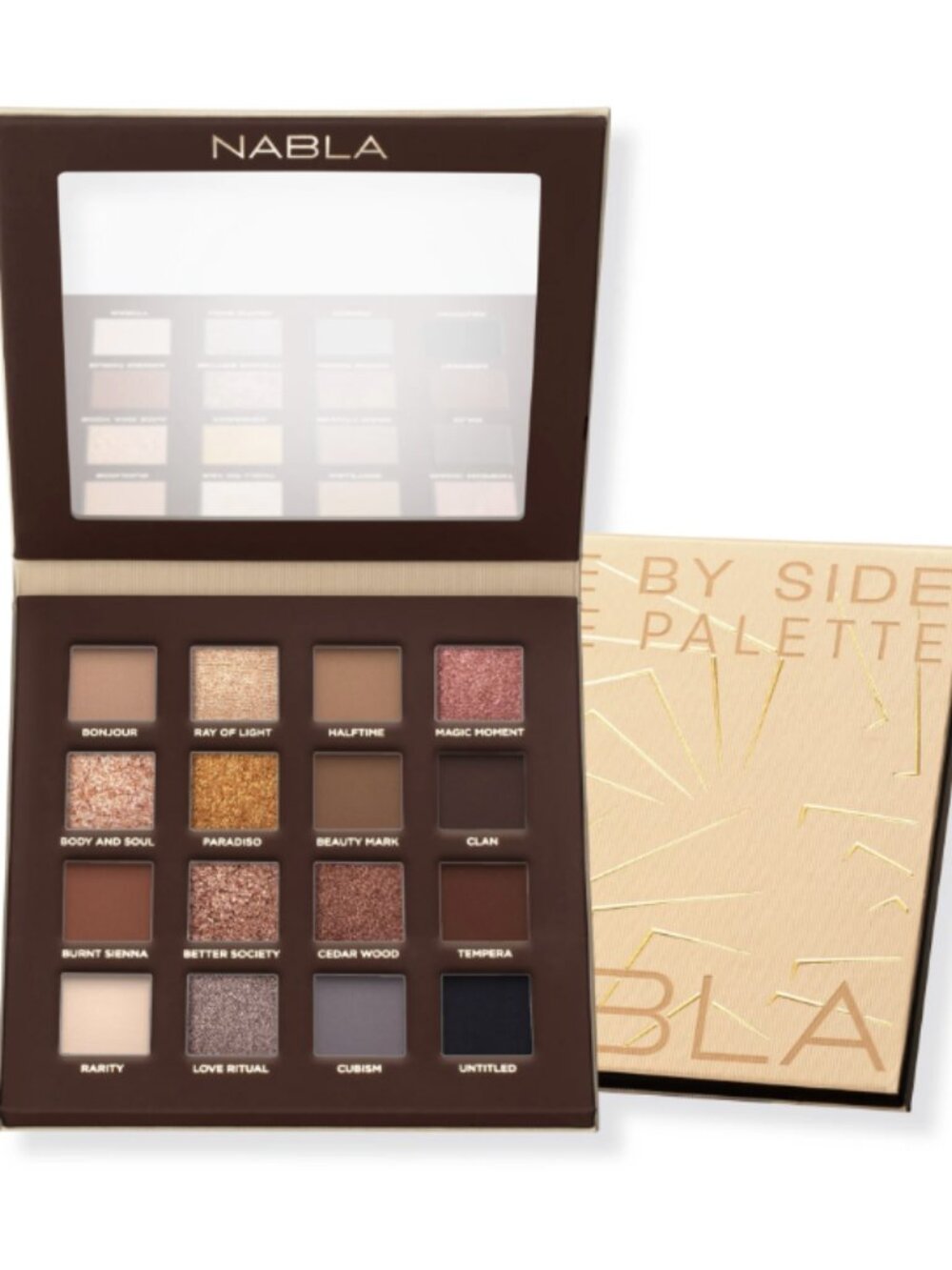 Nabla Side By Side Nude Palette NEW WITH BOX